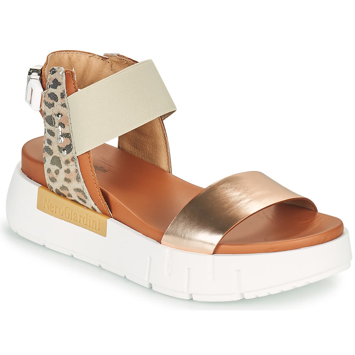 Women's Platforms NeroGiardini Brown