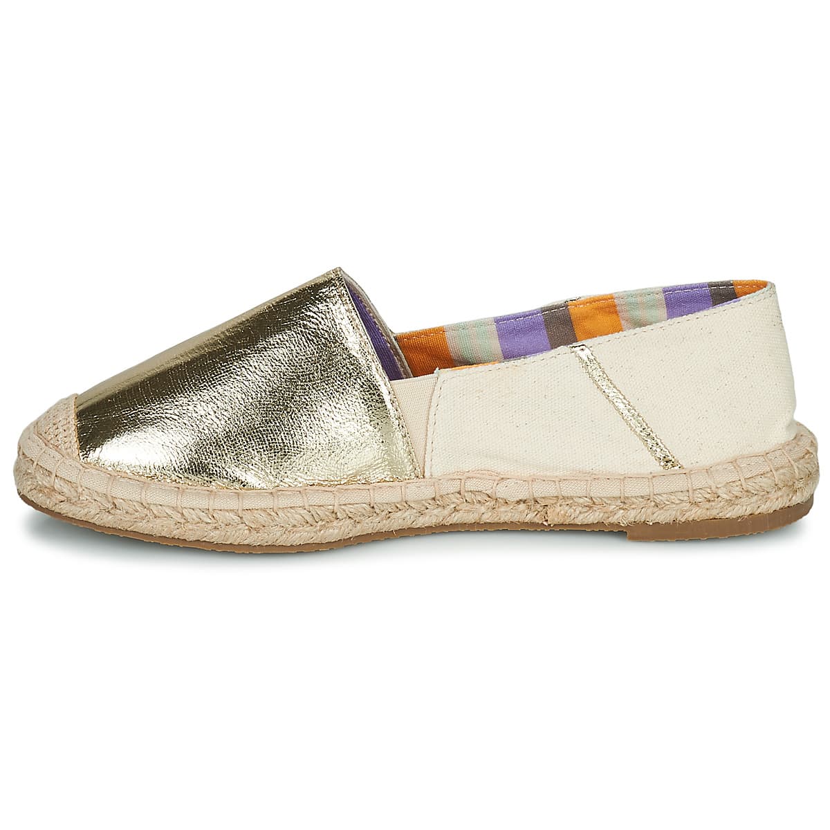 Women's Espadrilles Only Gold