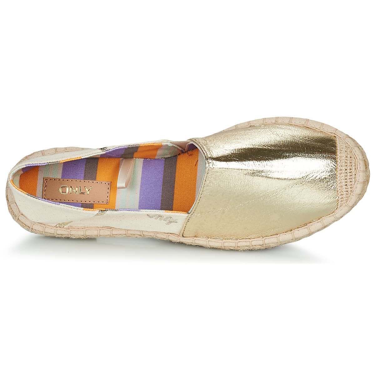 Women's Espadrilles Only Gold