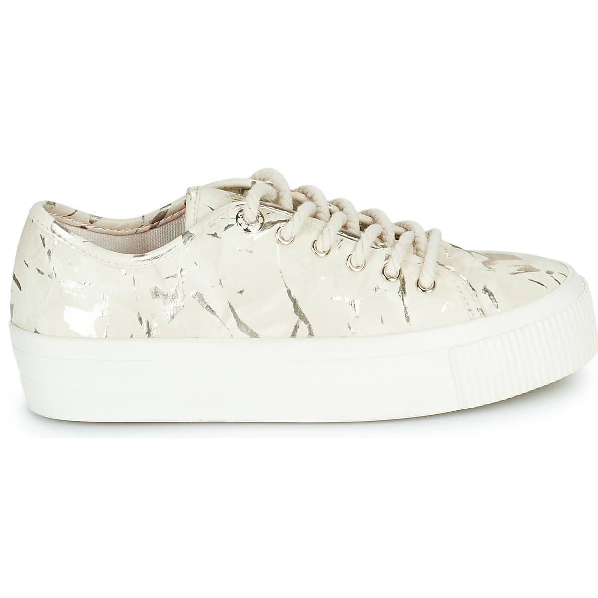 Women's Sneakers Desigual Beige