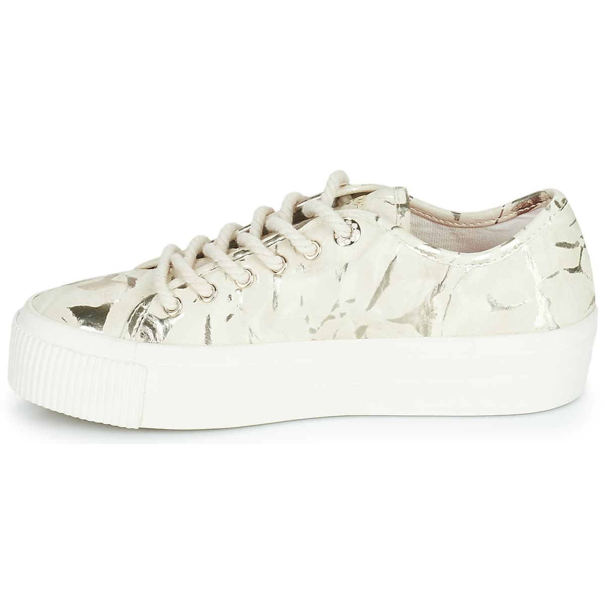 Women's Sneakers Desigual Beige