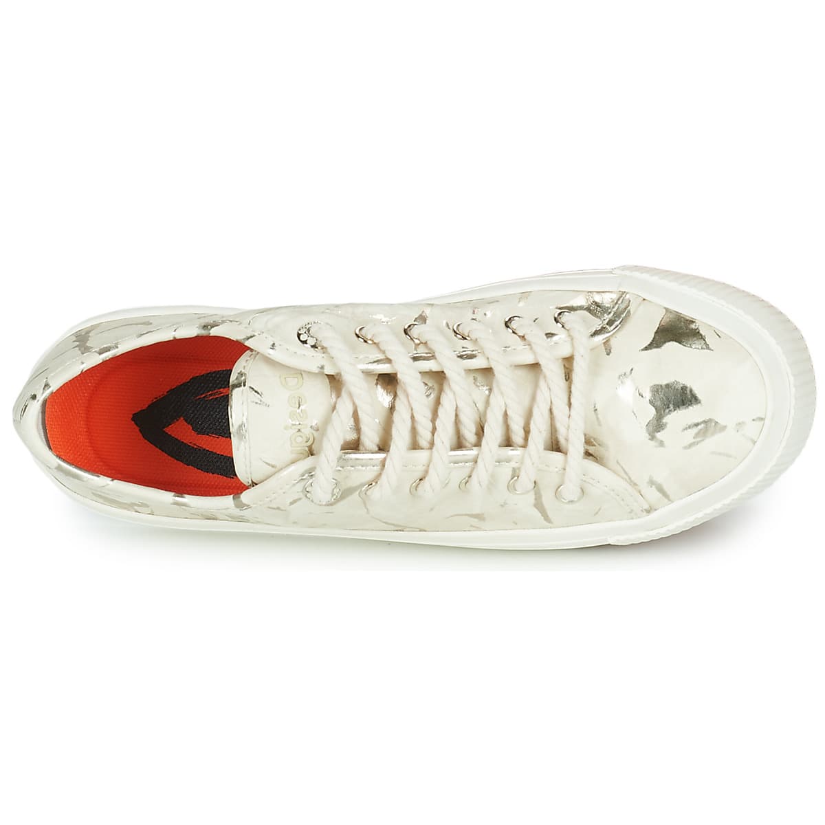 Women's Sneakers Desigual Beige