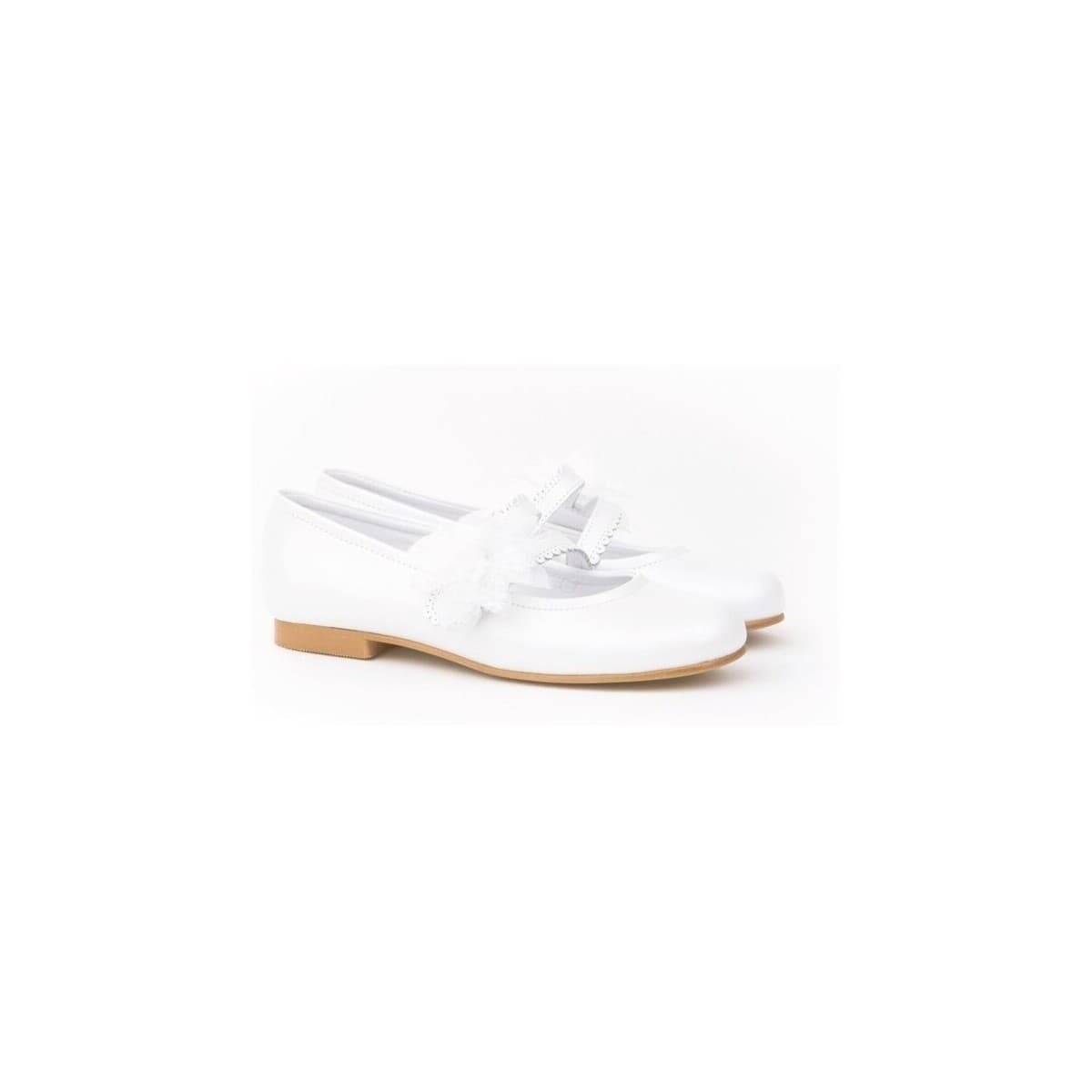 Women's Ballet Flats Angelitos White