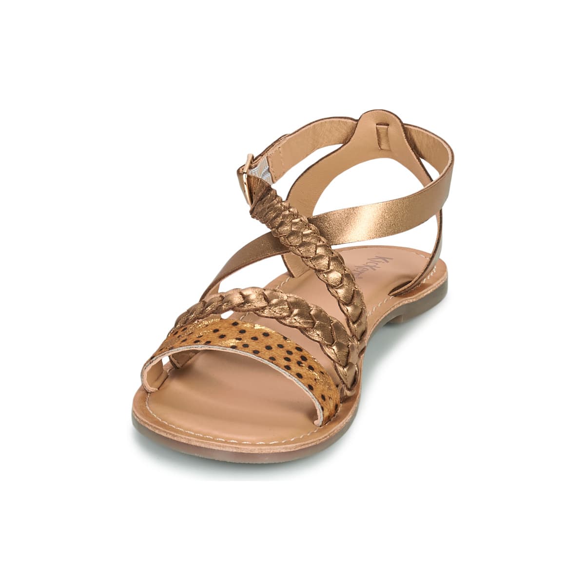 Women's Sandals Kickers Brown