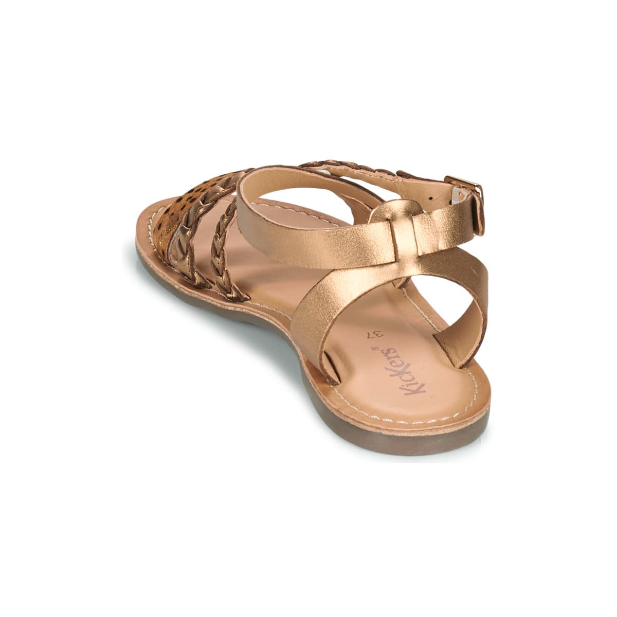 Women's Sandals Kickers Brown
