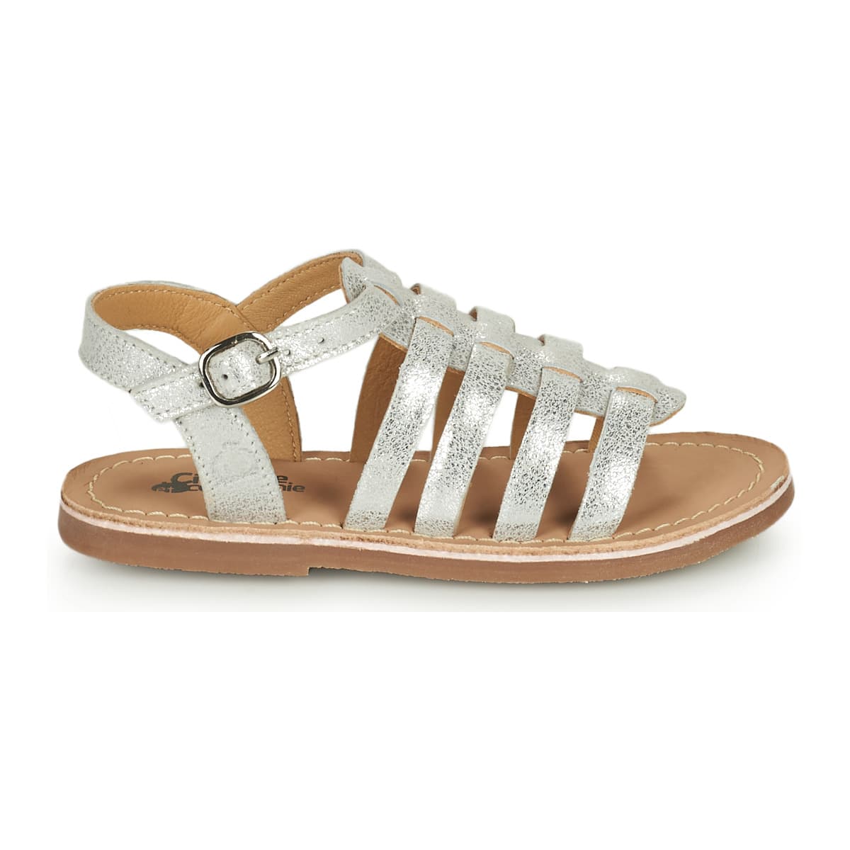 Girls' Sandals Citrouille et Compagnie Silver