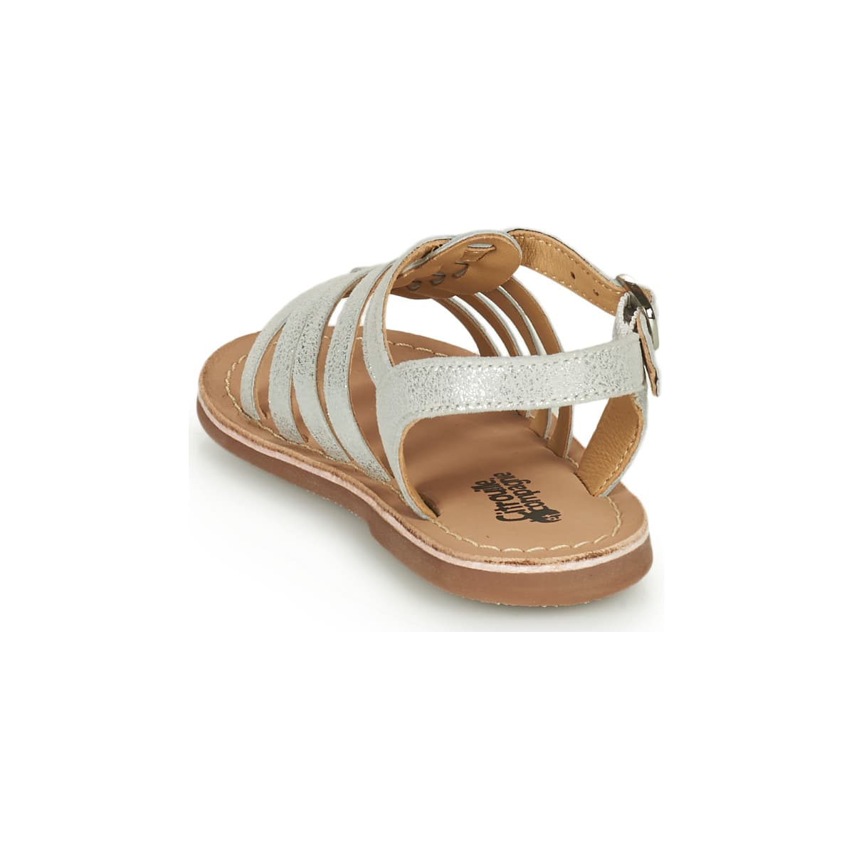 Girls' Sandals Citrouille et Compagnie Silver