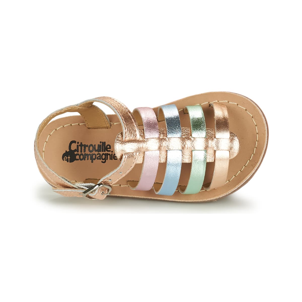 Girls' Sandals Citrouille et Compagnie Pink