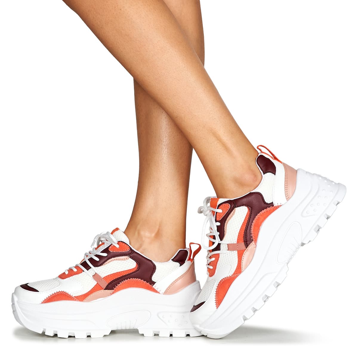 Women's Sneakers Yurban Orange