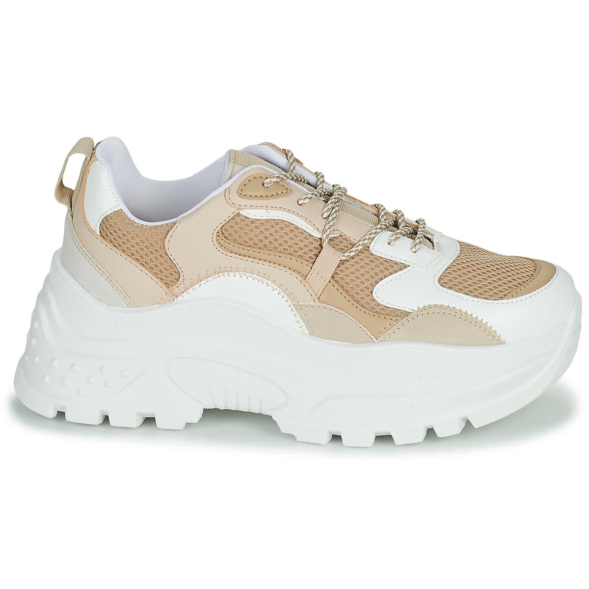 Women's Sneakers Yurban Beige