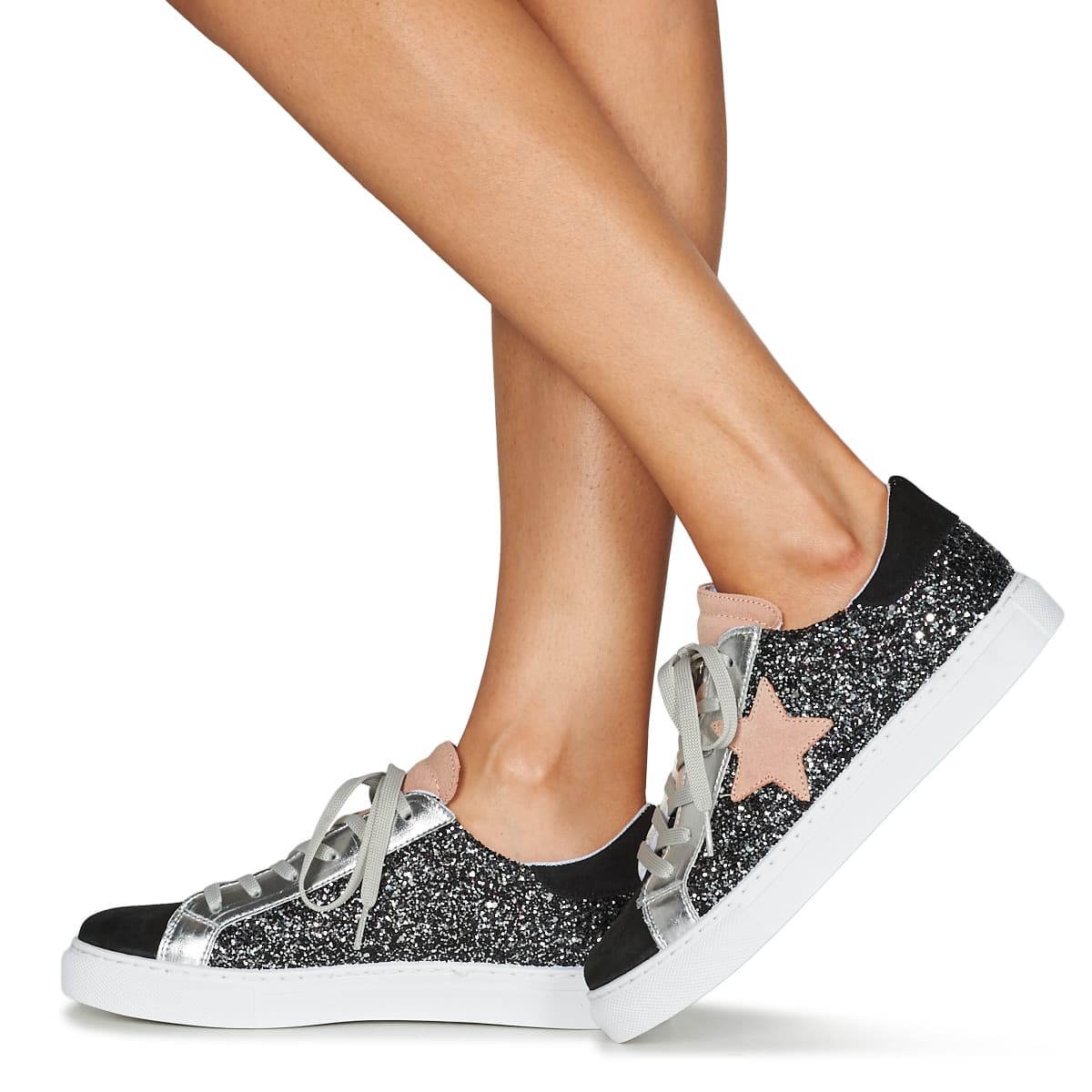 Women's Sneakers Yurban Silver