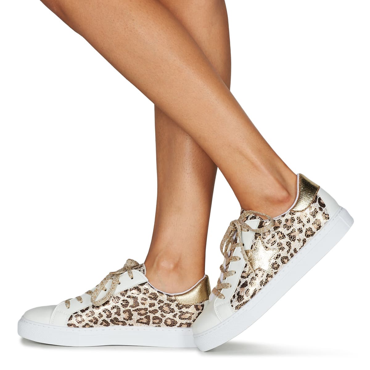 Women's Sneakers Yurban Gold