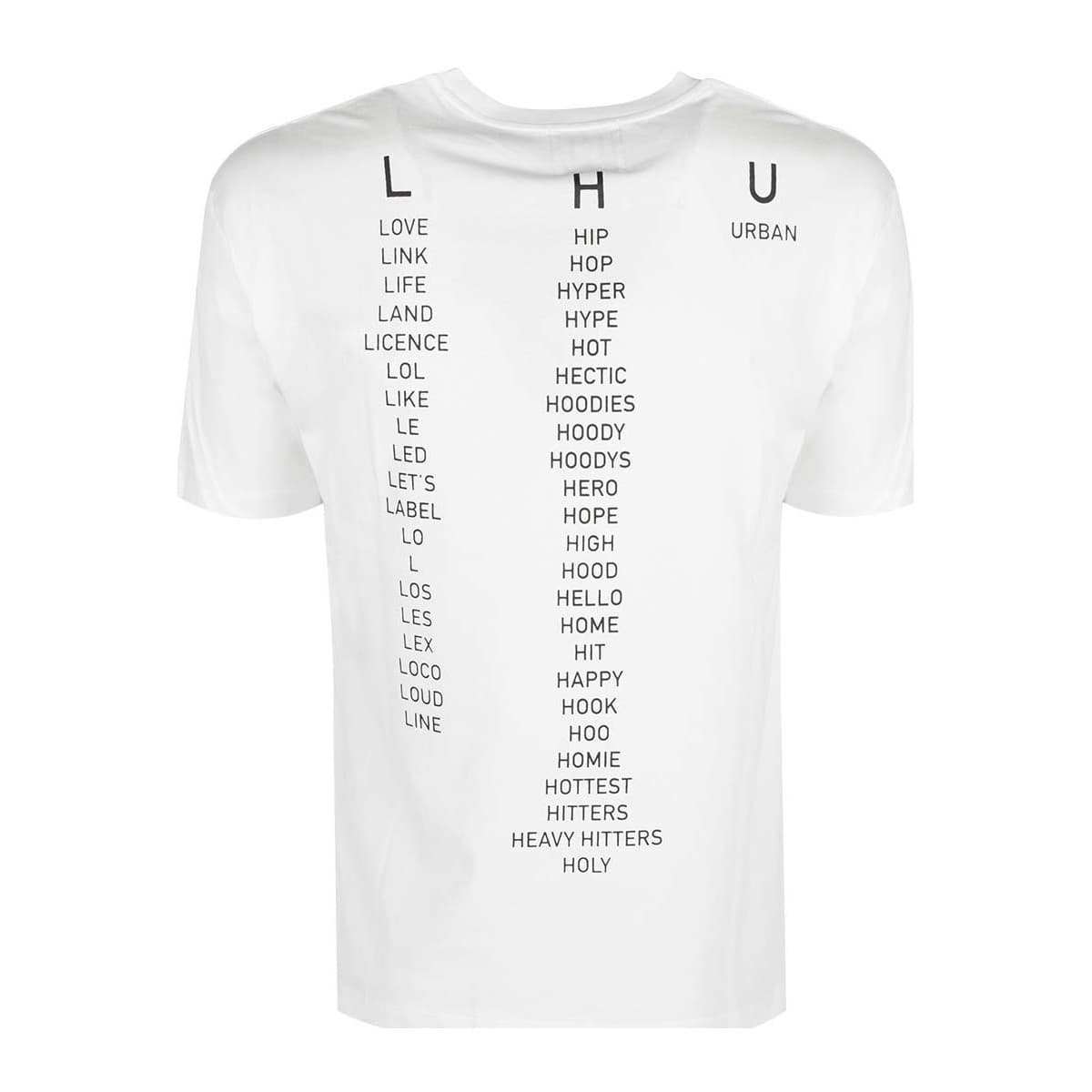 T-shirt με κοντά μανίκια Les Hommes UHT251 700P | Reserved community Oversized T-Shirt