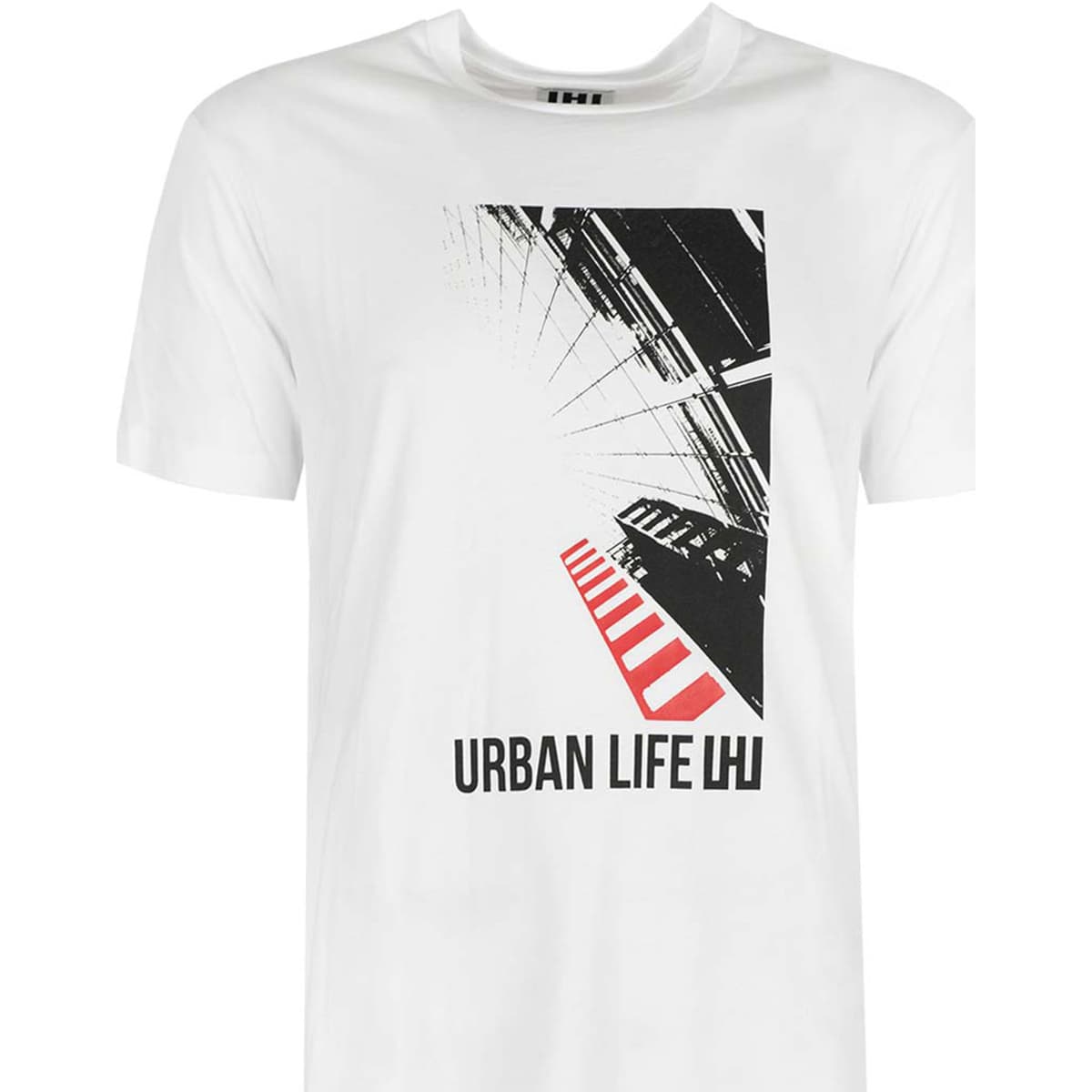 T-shirt με κοντά μανίκια Les Hommes URG800P UG816 | Urban Life LHU