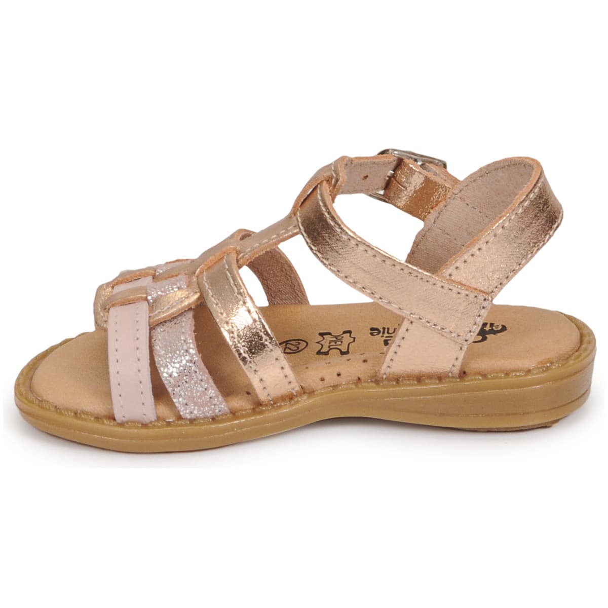 Girls' Sandals Citrouille et Compagnie Pink