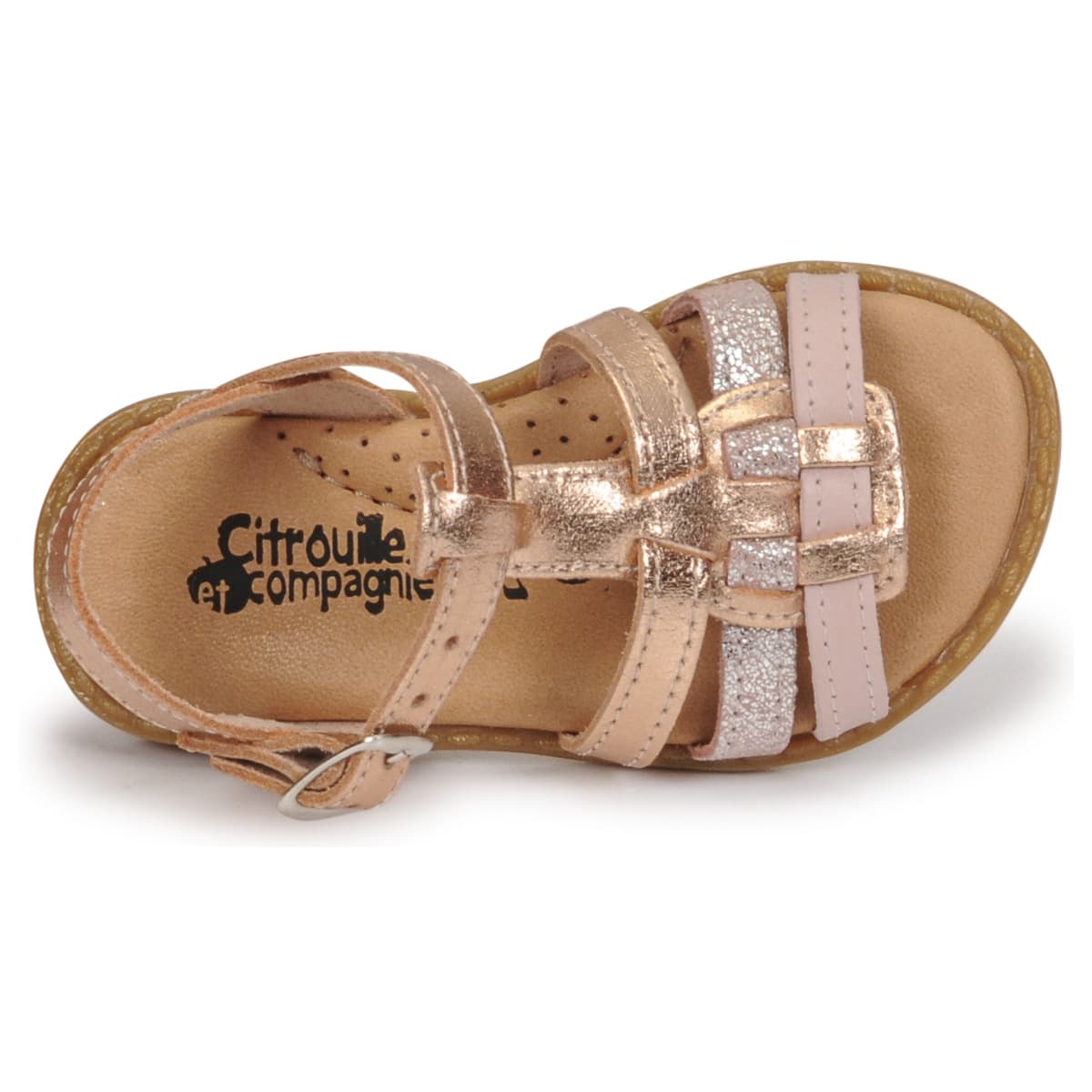 Girls' Sandals Citrouille et Compagnie Pink