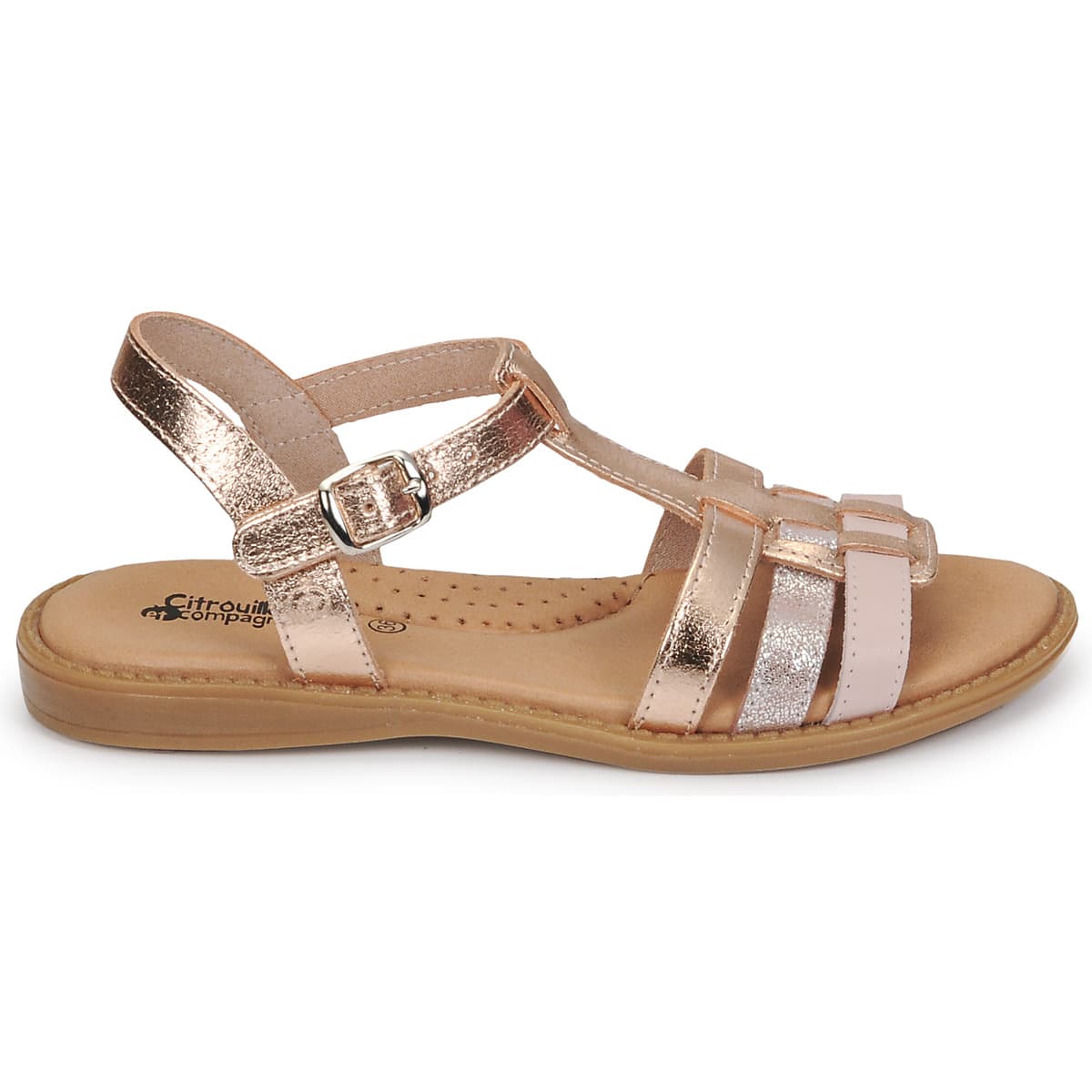 Girls' Sandals Citrouille et Compagnie Pink