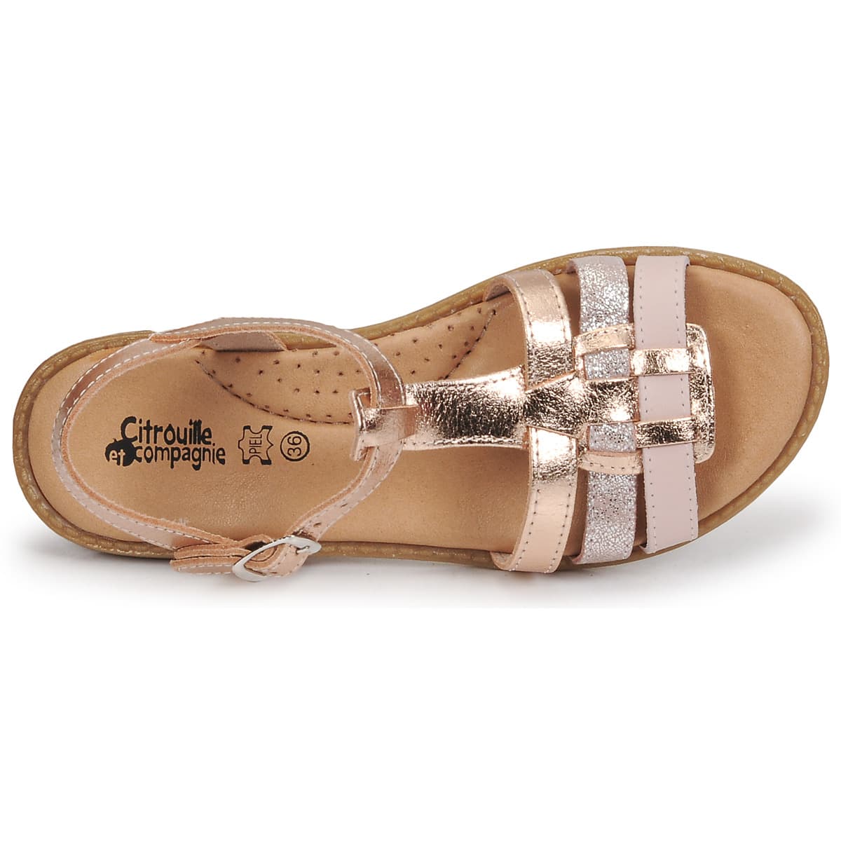 Girls' Sandals Citrouille et Compagnie Pink