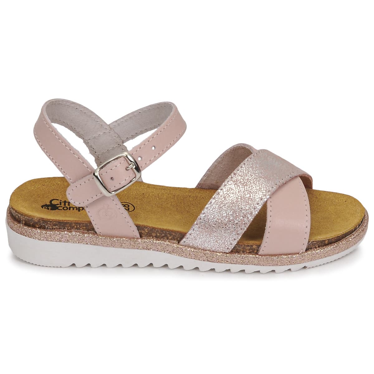 Girls' Sandals Citrouille et Compagnie Pink