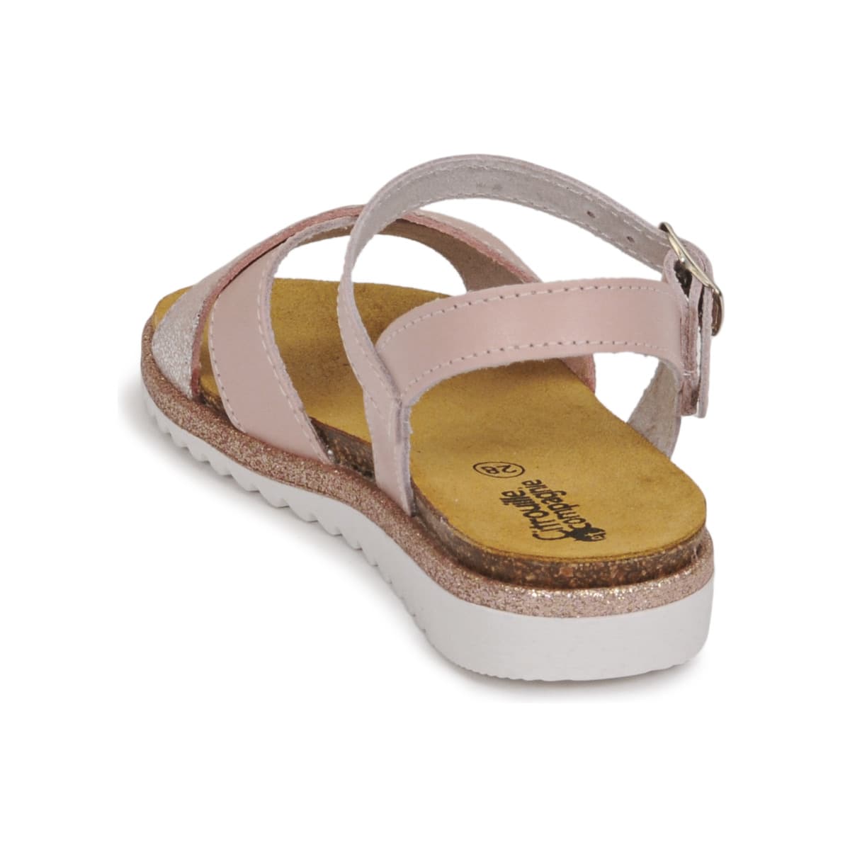 Girls' Sandals Citrouille et Compagnie Pink