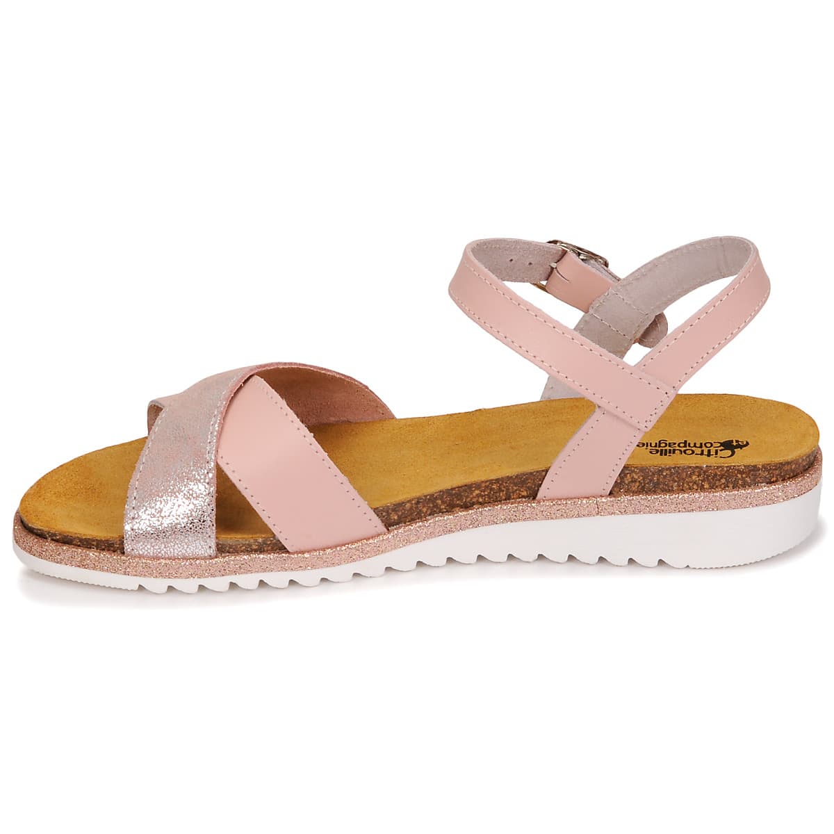 Girls' Sandals Citrouille et Compagnie Pink