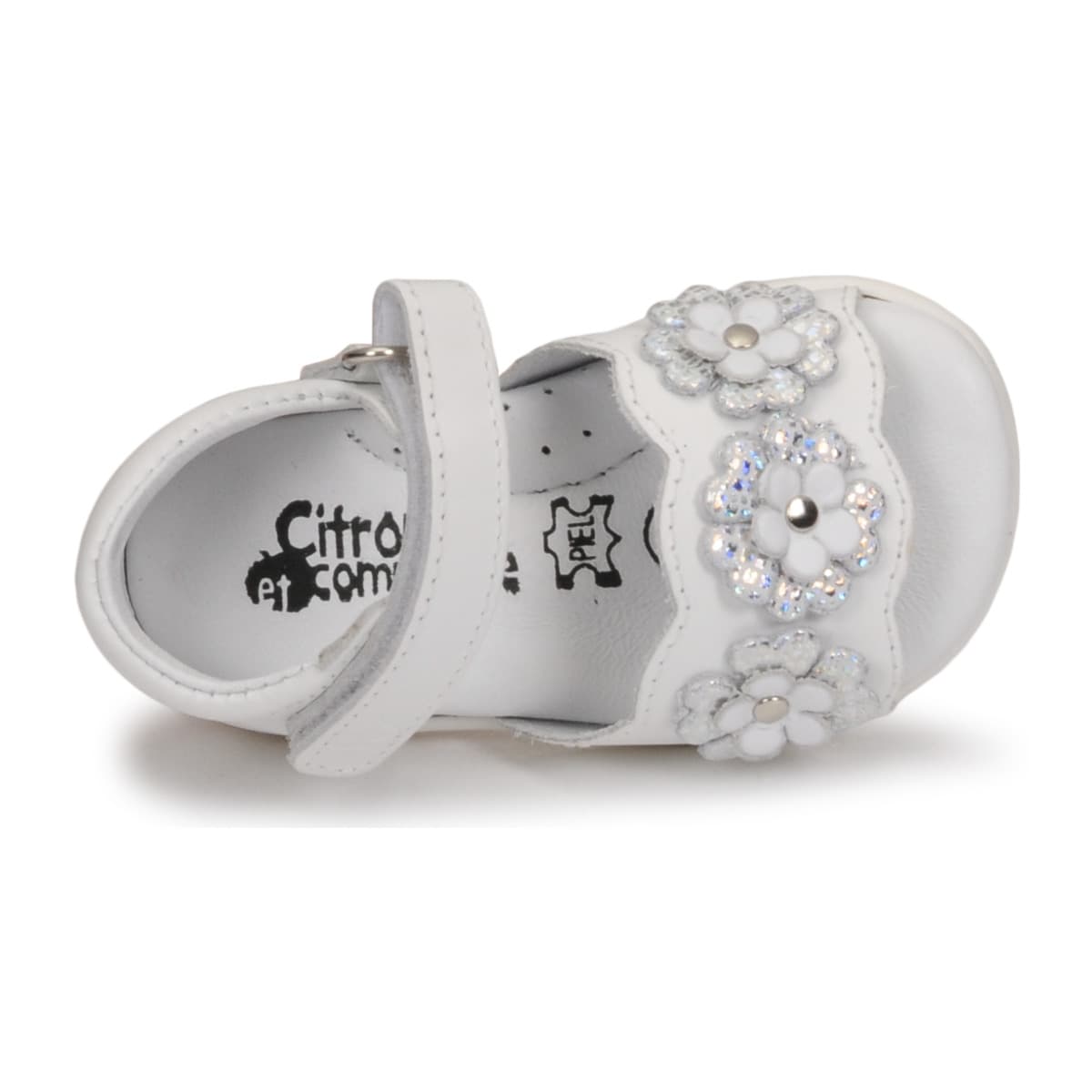 Girls' Sandals Citrouille et Compagnie White