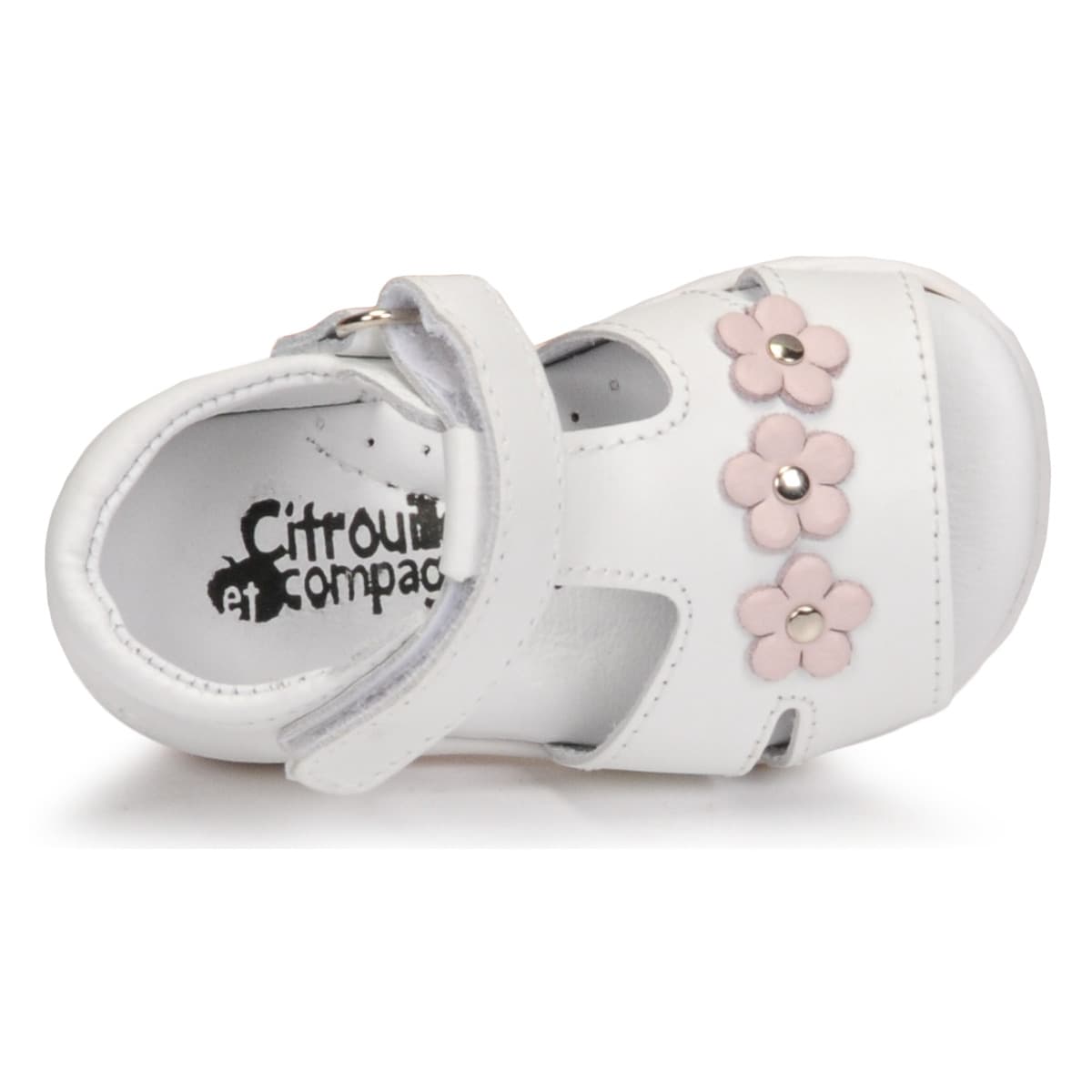 Girls' Sandals Citrouille et Compagnie White