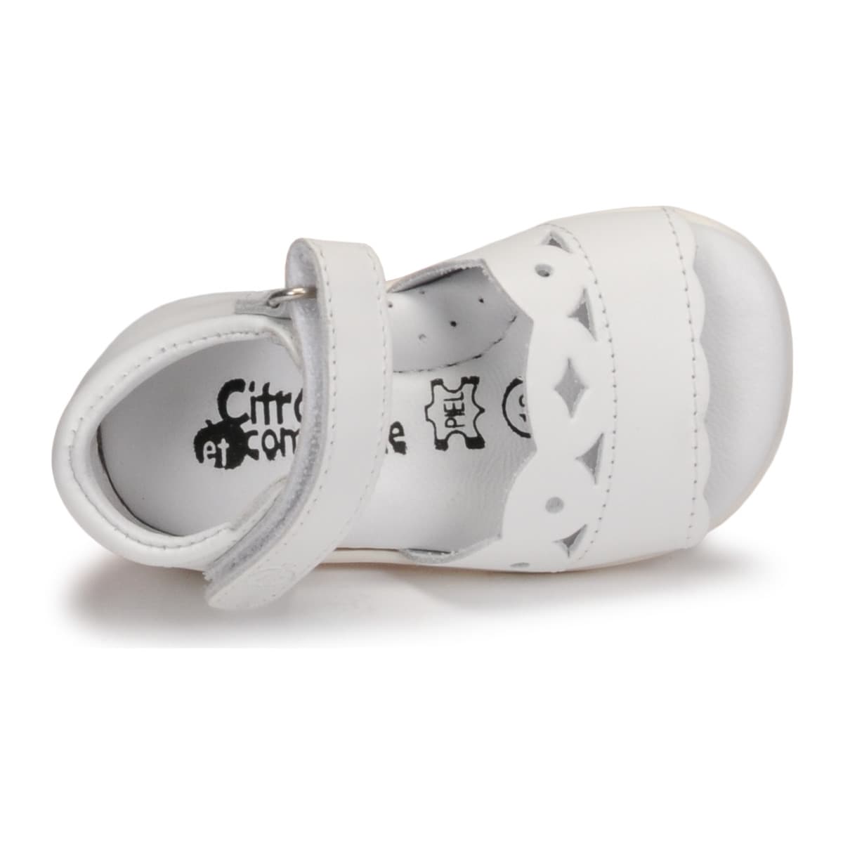 Girls' Sandals Citrouille et Compagnie White