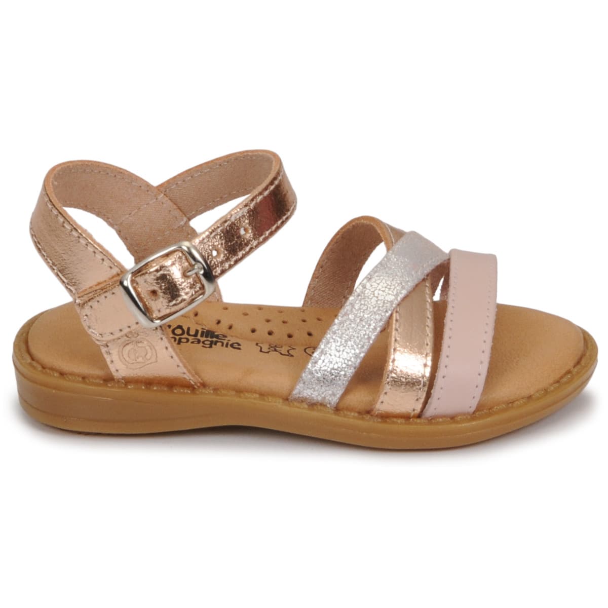 Girls' Sandals Citrouille et Compagnie Pink