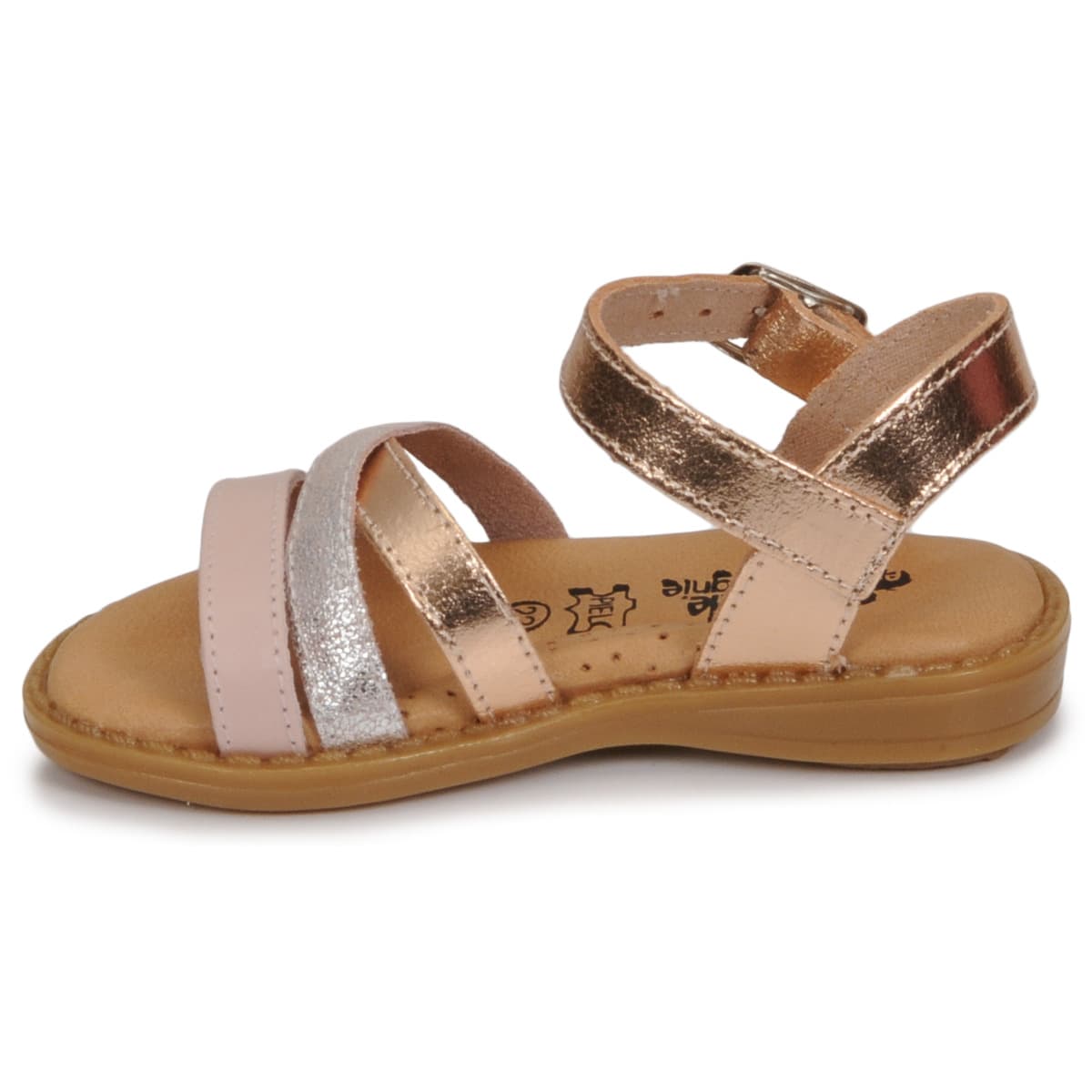 Girls' Sandals Citrouille et Compagnie Pink