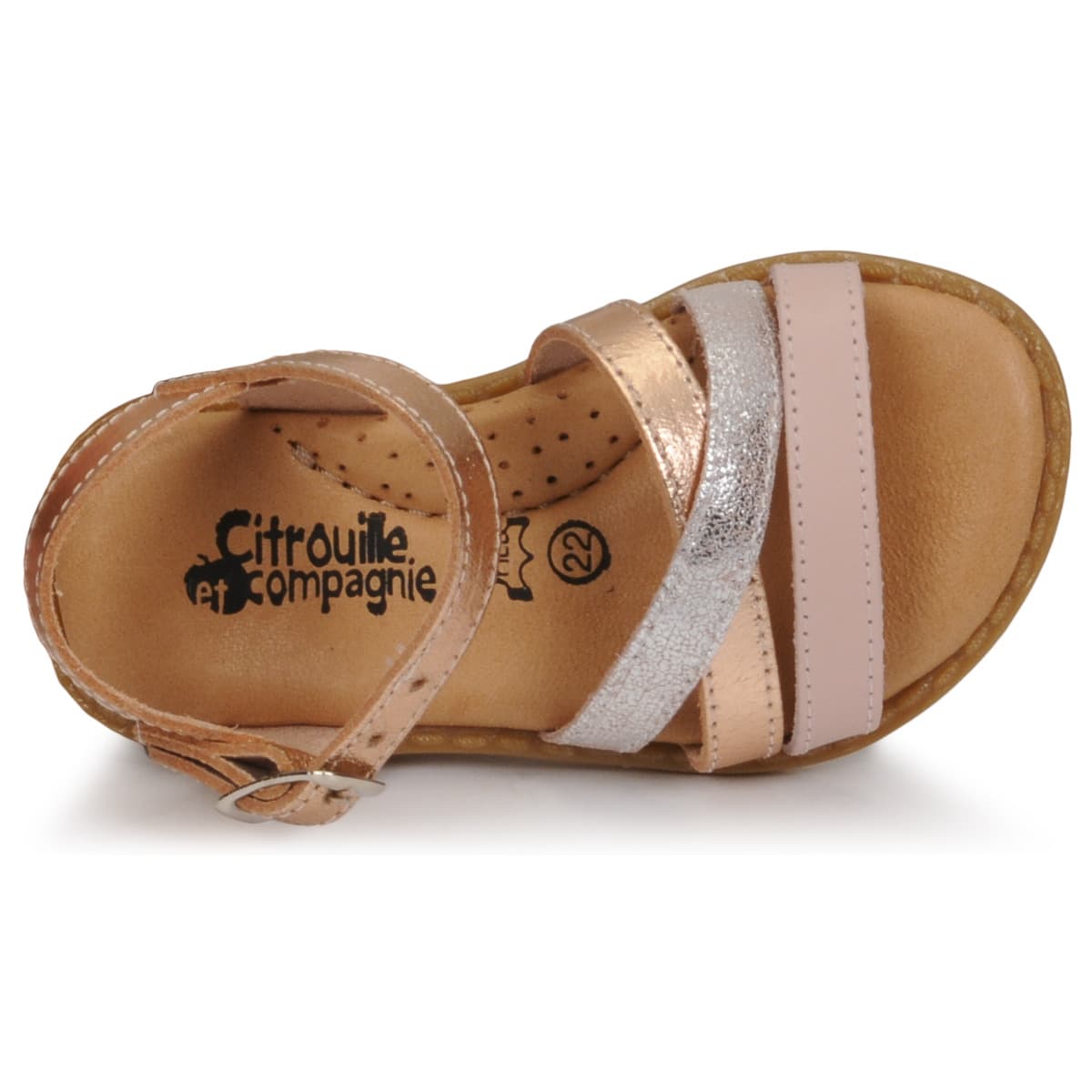 Girls' Sandals Citrouille et Compagnie Pink