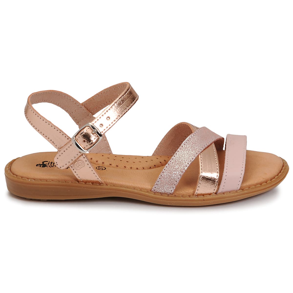 Girls' Sandals Citrouille et Compagnie Pink
