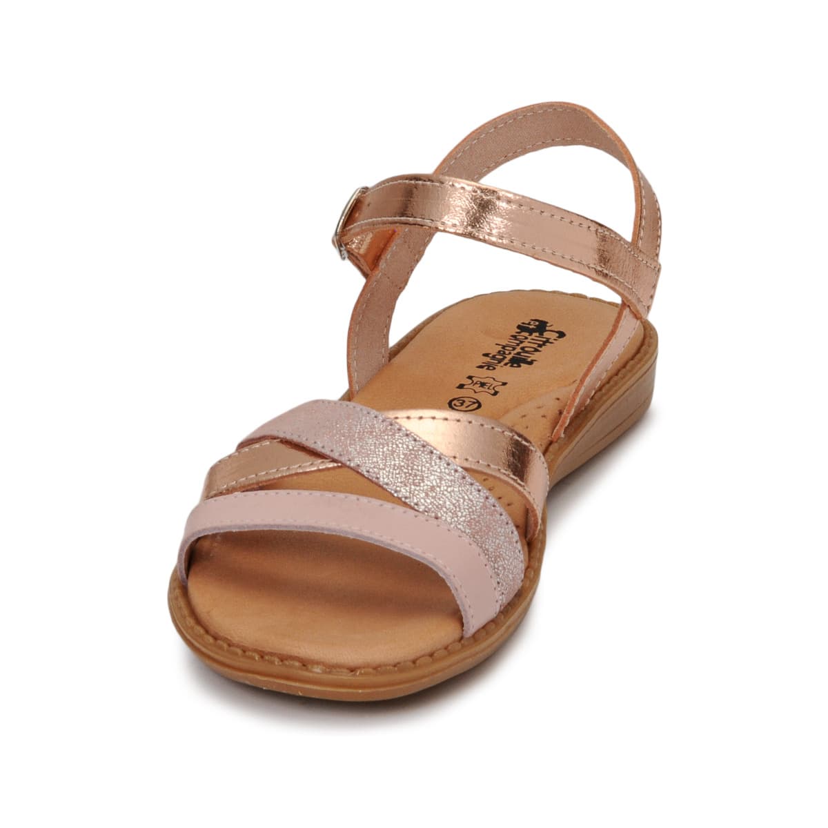 Girls' Sandals Citrouille et Compagnie Pink