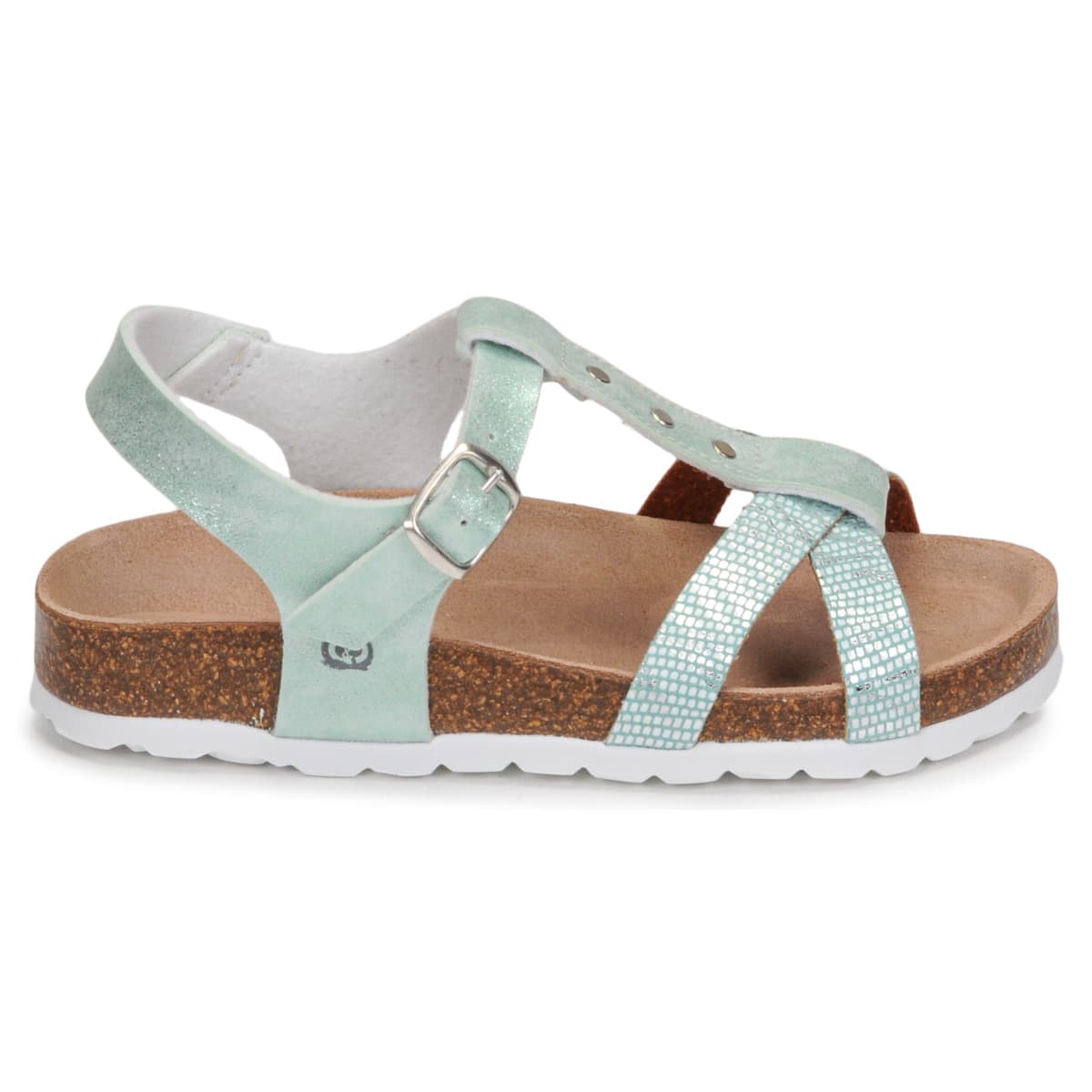 Girls' Sandals Citrouille et Compagnie Green