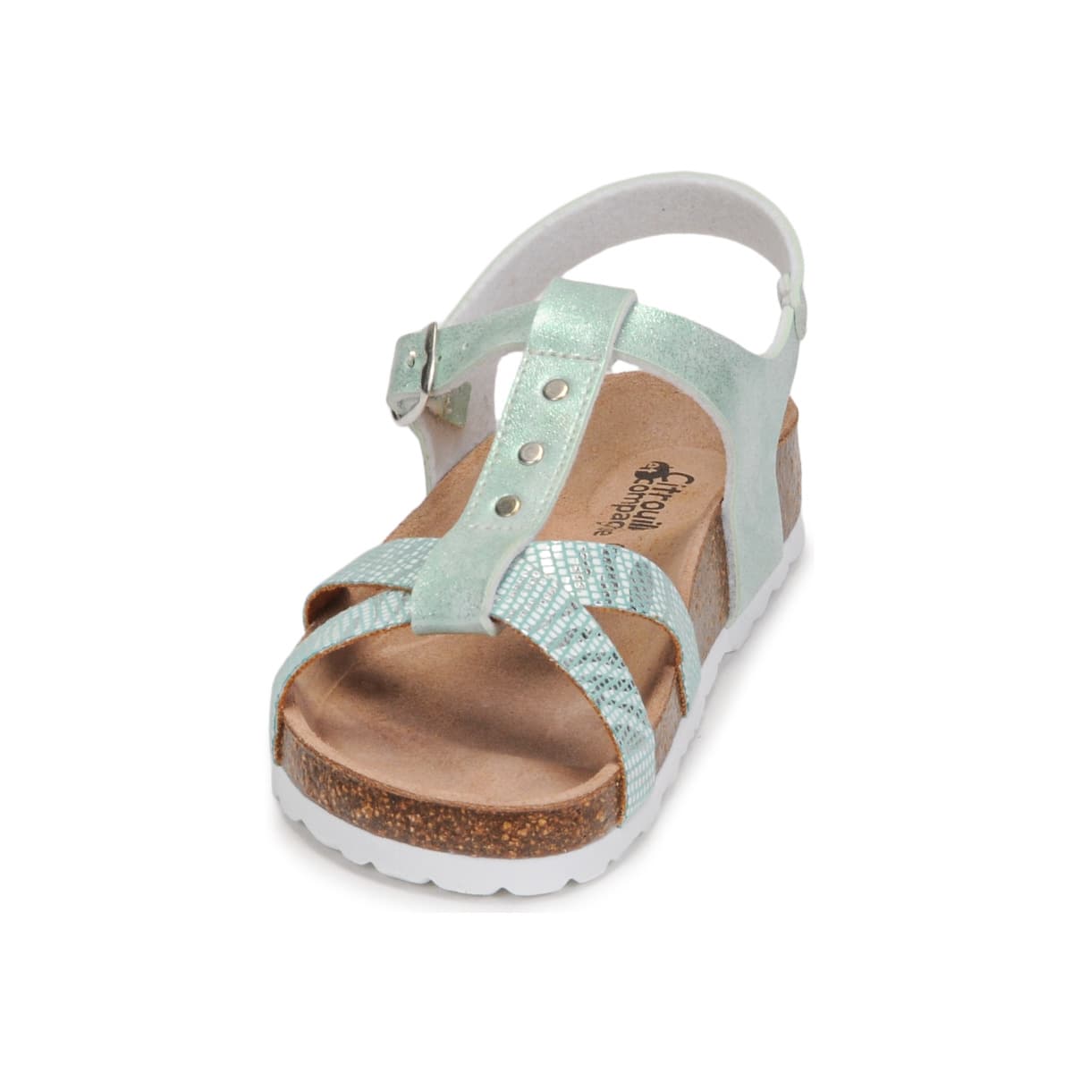Girls' Sandals Citrouille et Compagnie Green