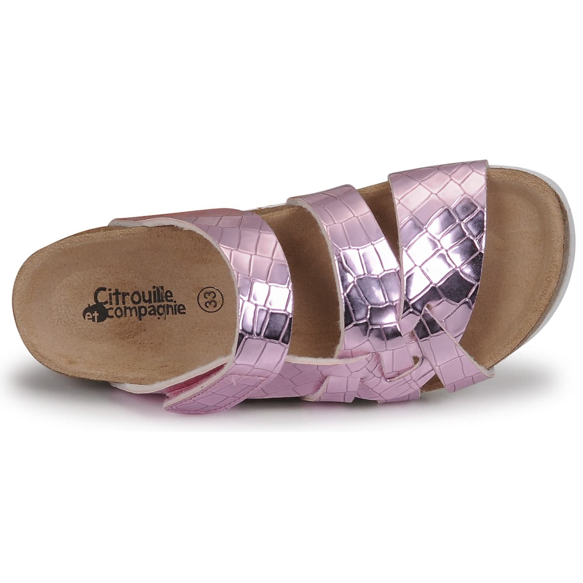 Girls' Sandals Citrouille et Compagnie Pink