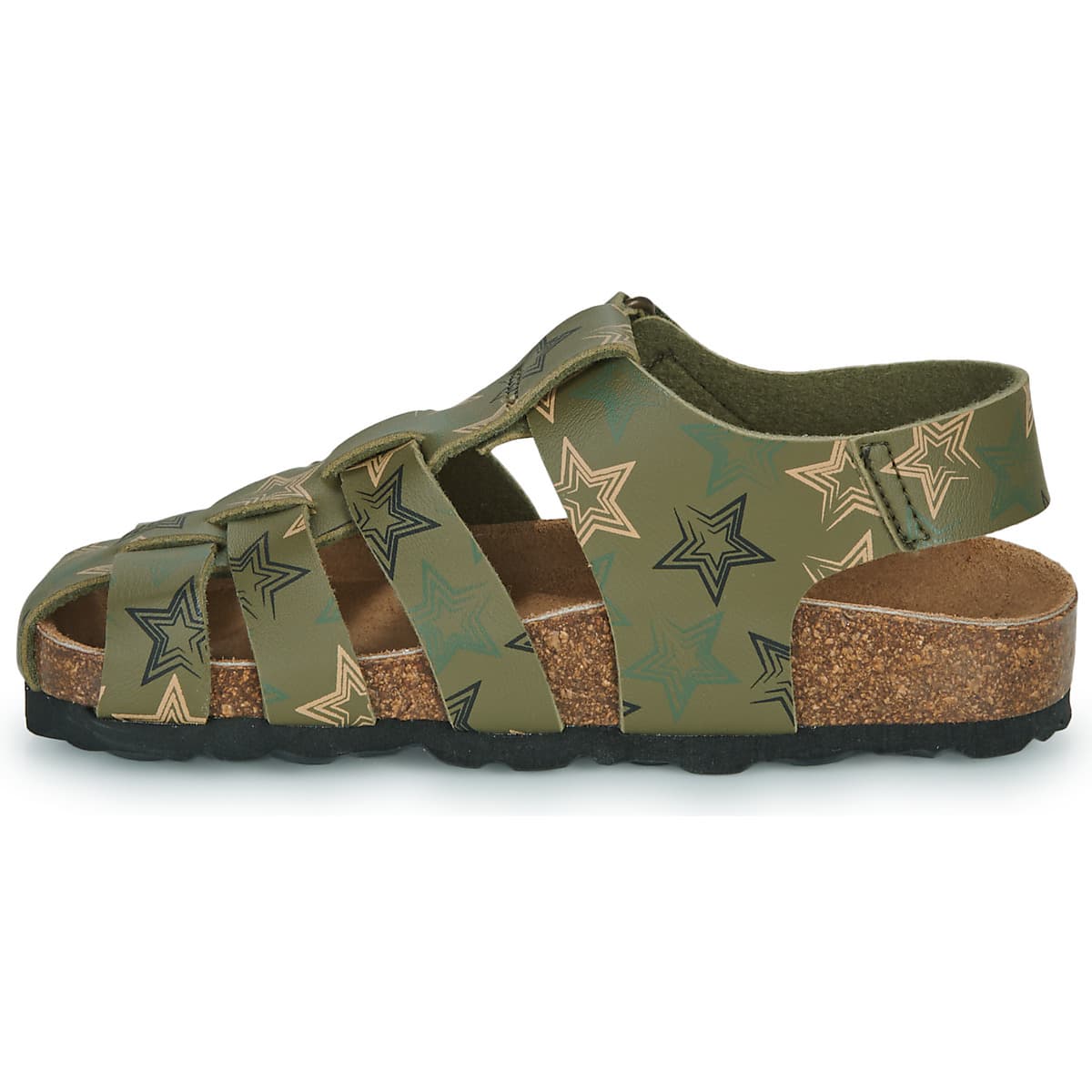 Boys' Sandals Citrouille et Compagnie Khaki
