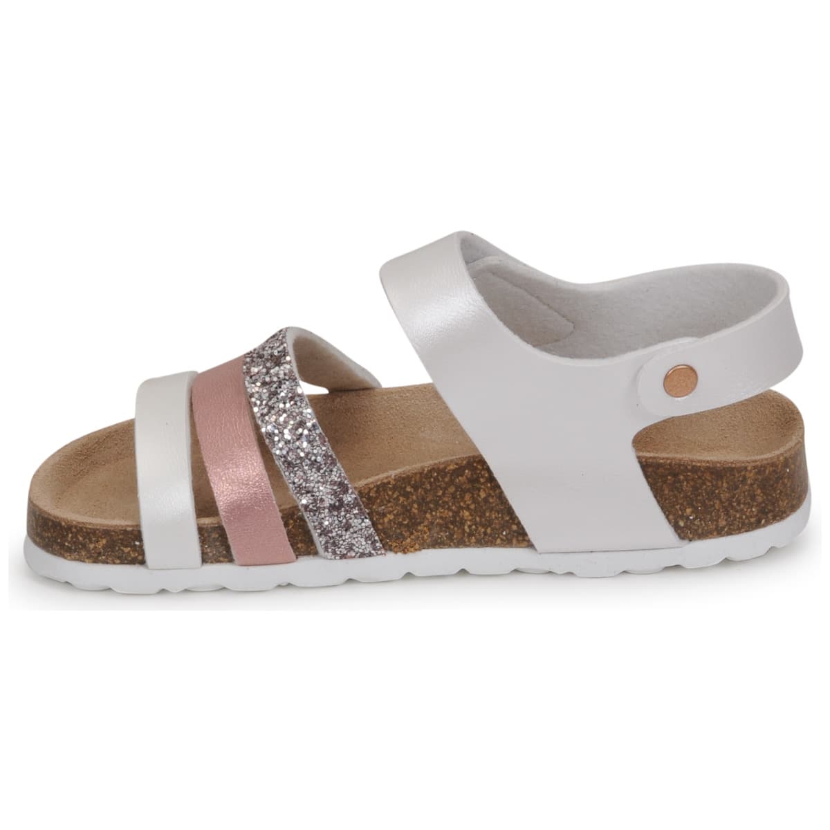Girls' Sandals Citrouille et Compagnie White