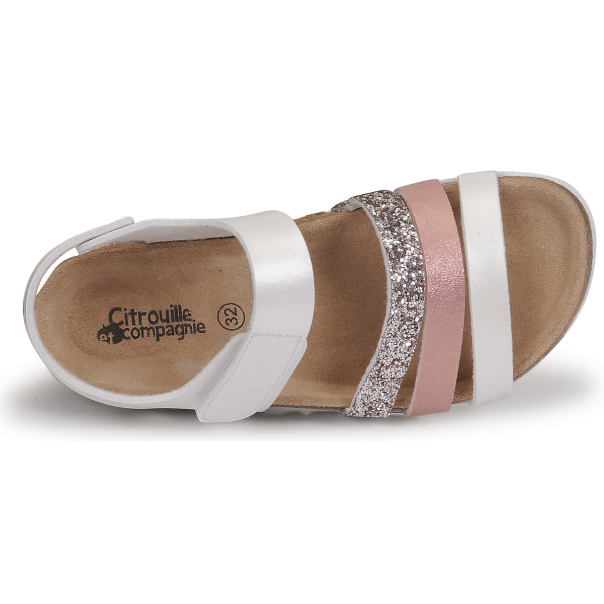 Girls' Sandals Citrouille et Compagnie White