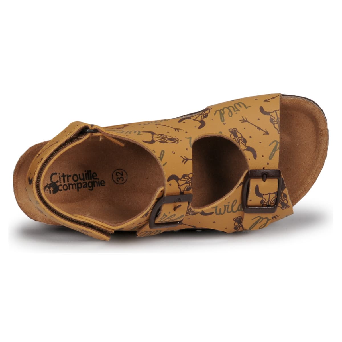 Boys' Sandals Citrouille et Compagnie Brown