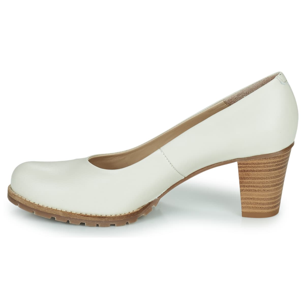 Women's Pumps Casual Attitude White