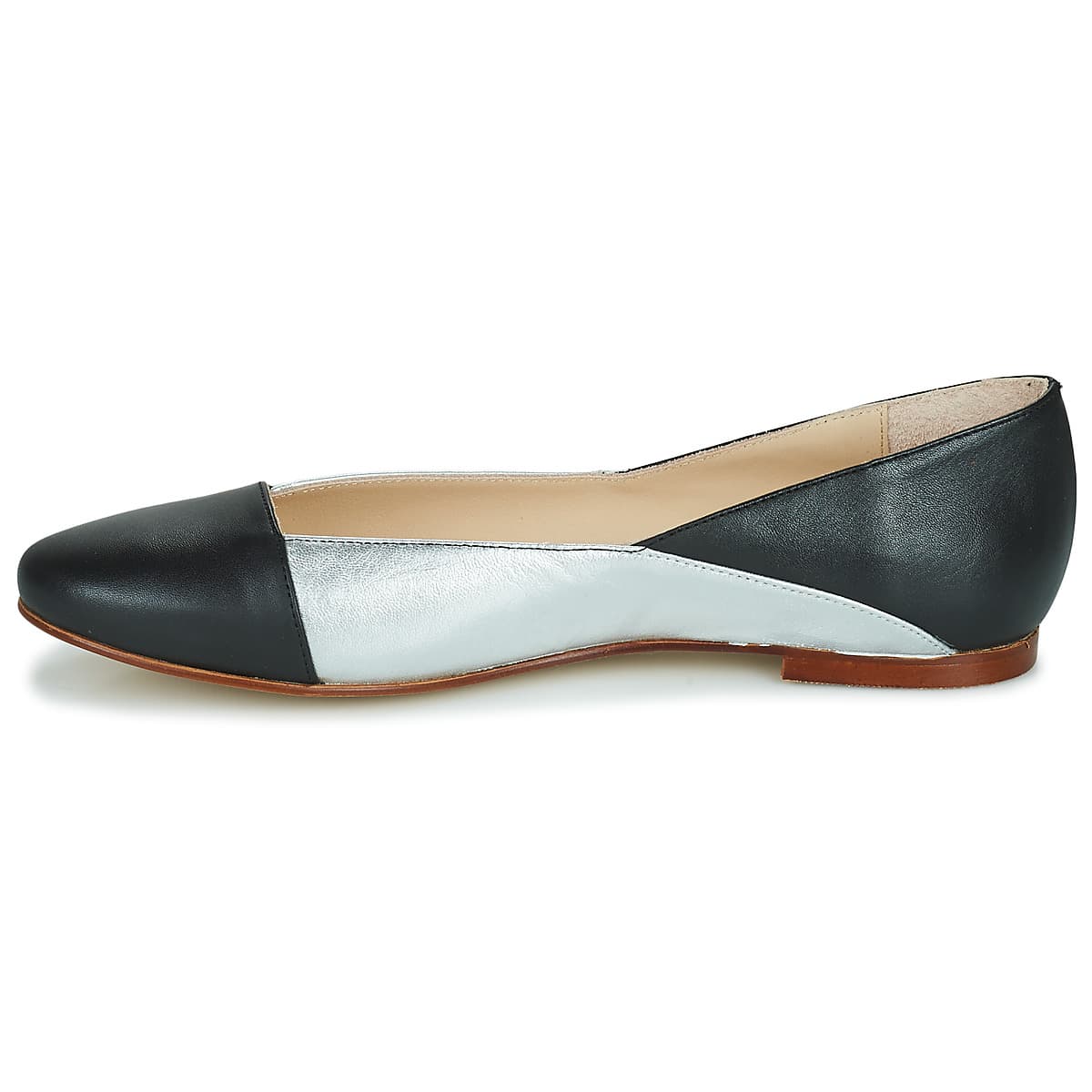 Women's Ballet Flats Casual Attitude Black