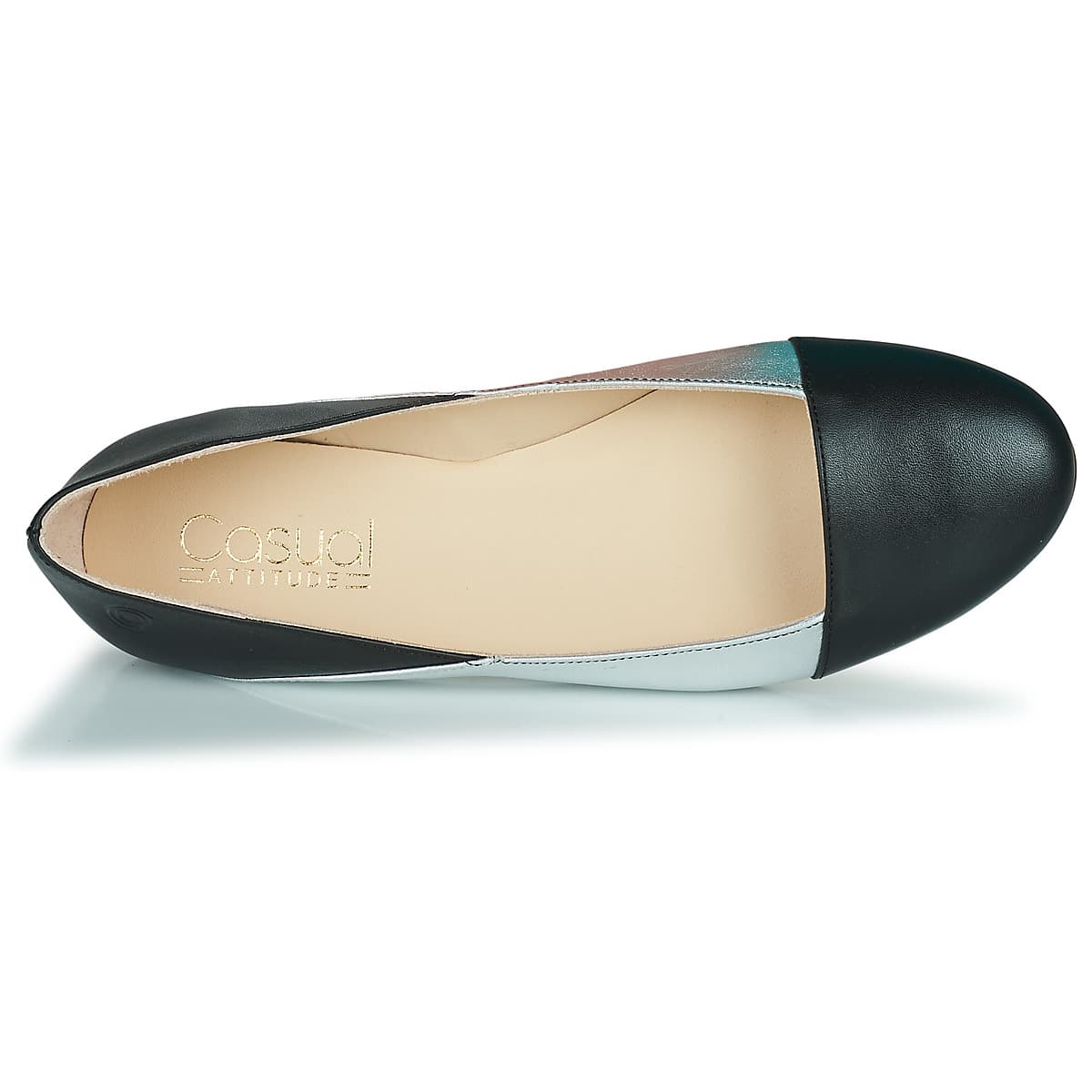 Women's Ballet Flats Casual Attitude Black