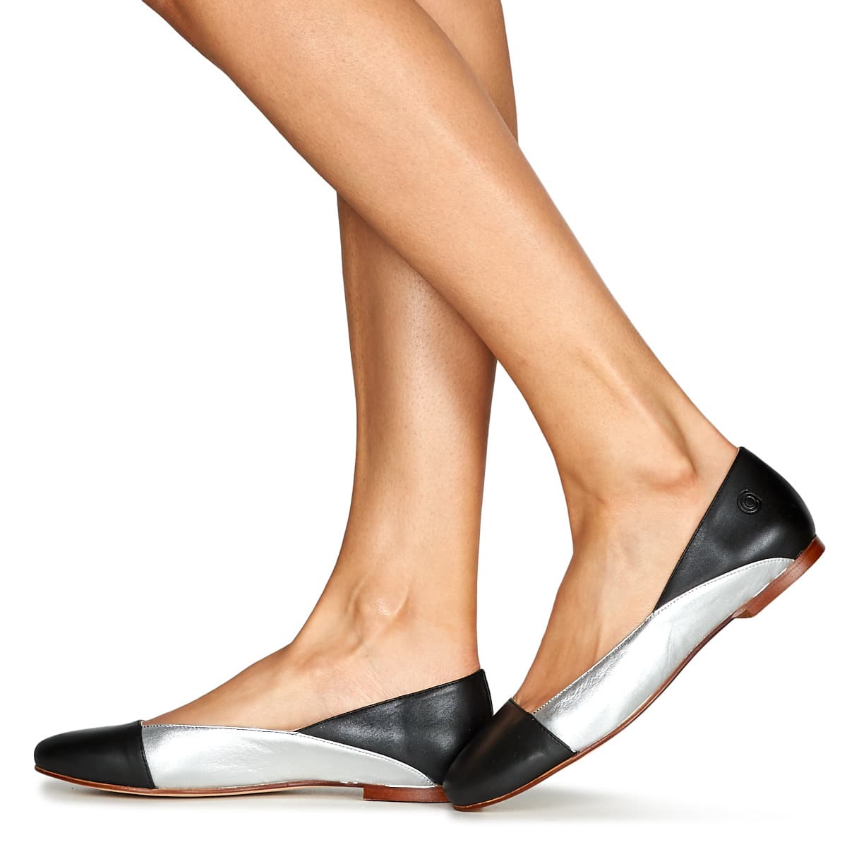 Women's Ballet Flats Casual Attitude Black