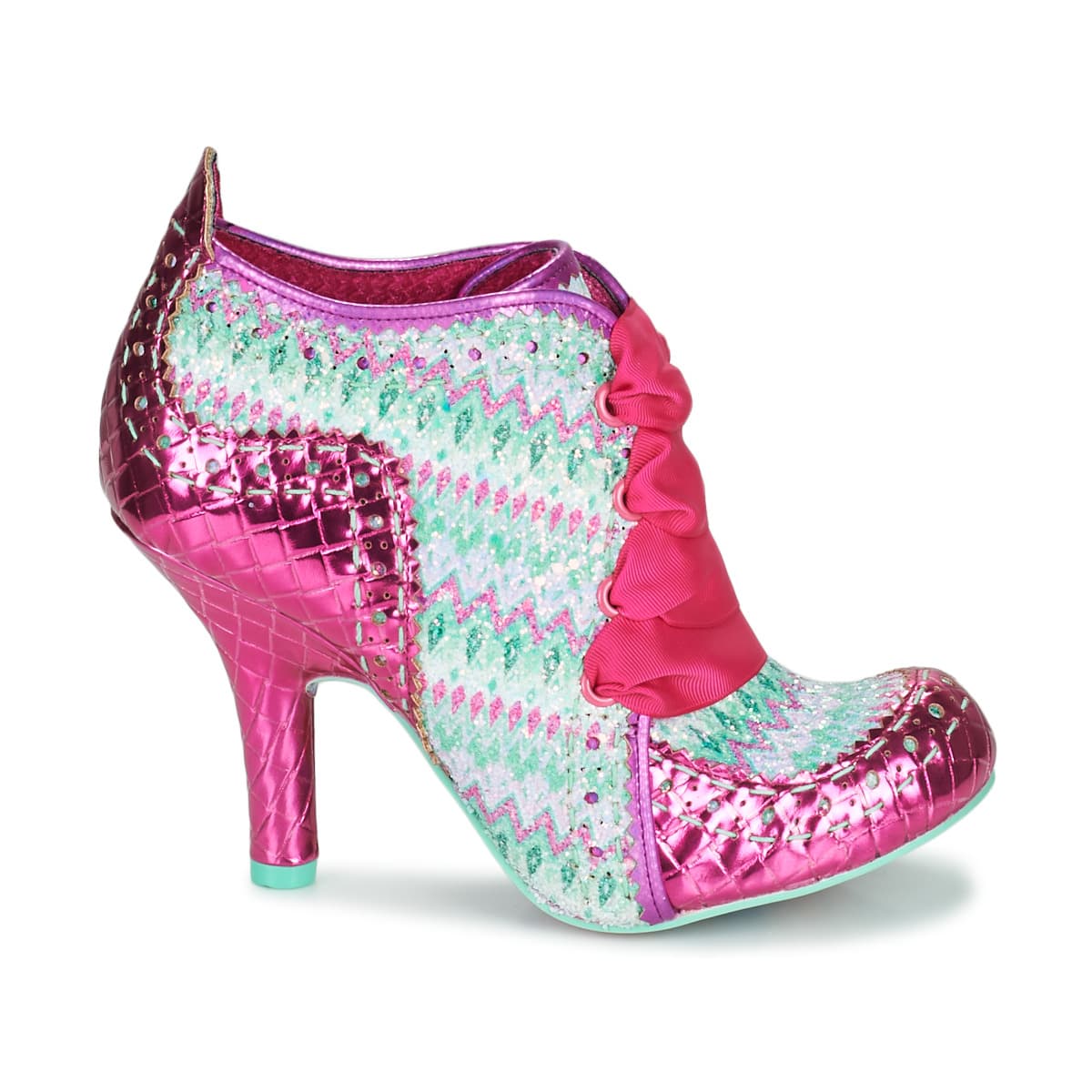 Women's Ankle Boots Irregular Choice Pink