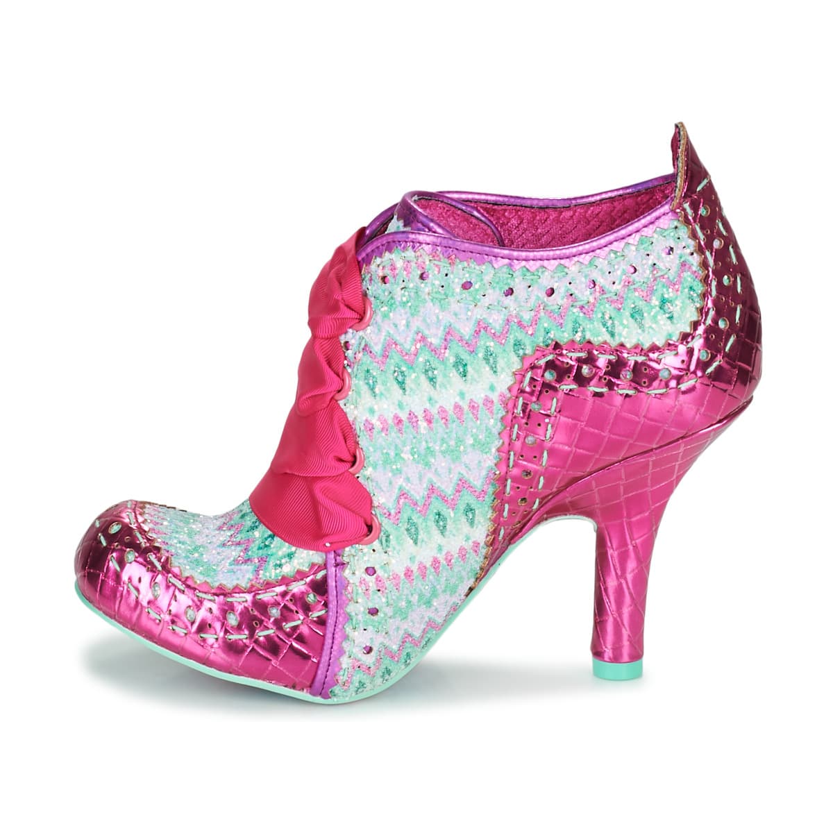 Women's Ankle Boots Irregular Choice Pink