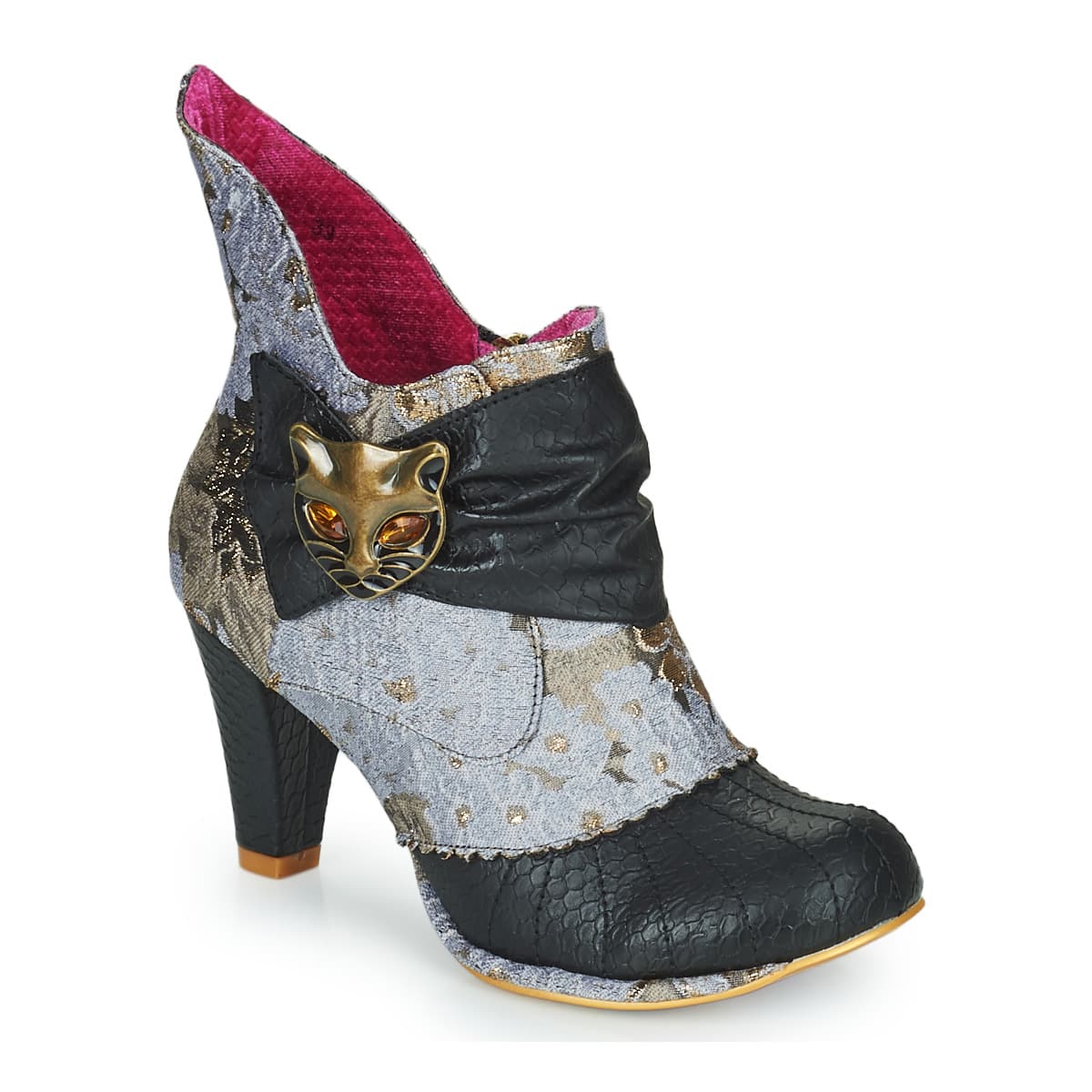 Women's Ankle Boots Irregular Choice Gray