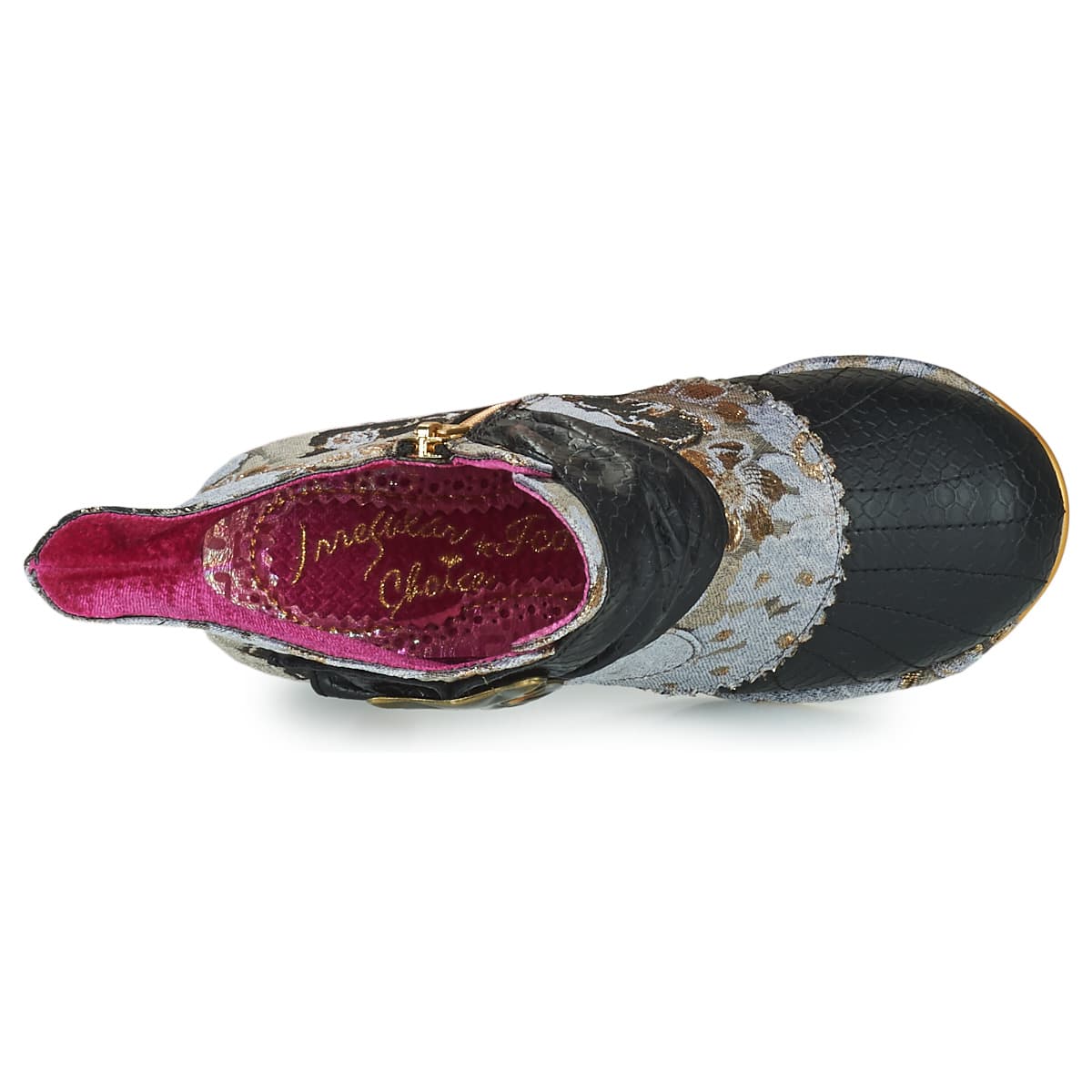 Women's Ankle Boots Irregular Choice Gray