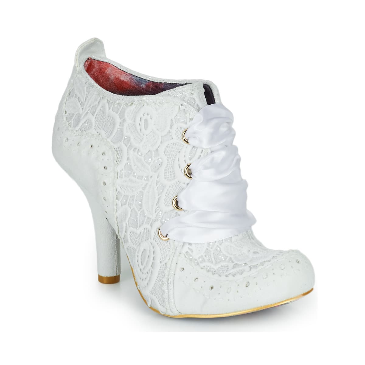 Women's Ankle Boots Irregular Choice White