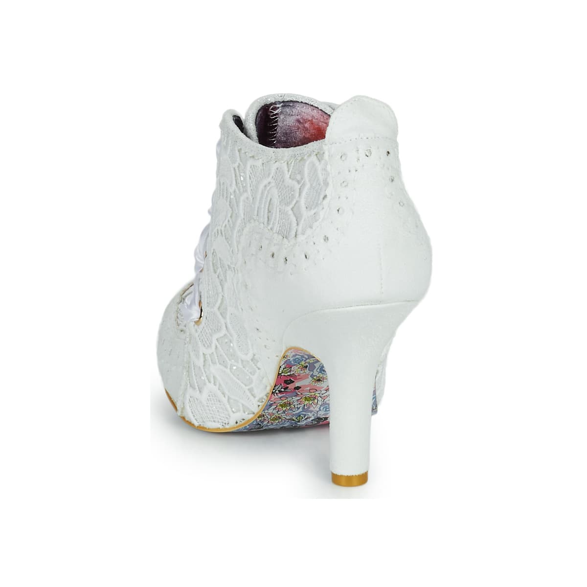 Women's Ankle Boots Irregular Choice White